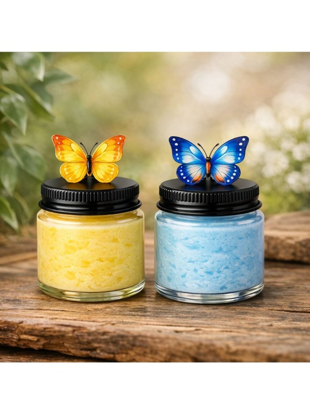 Botanical Butterfly Body Butter - W/ Cute Butterfly Sticker